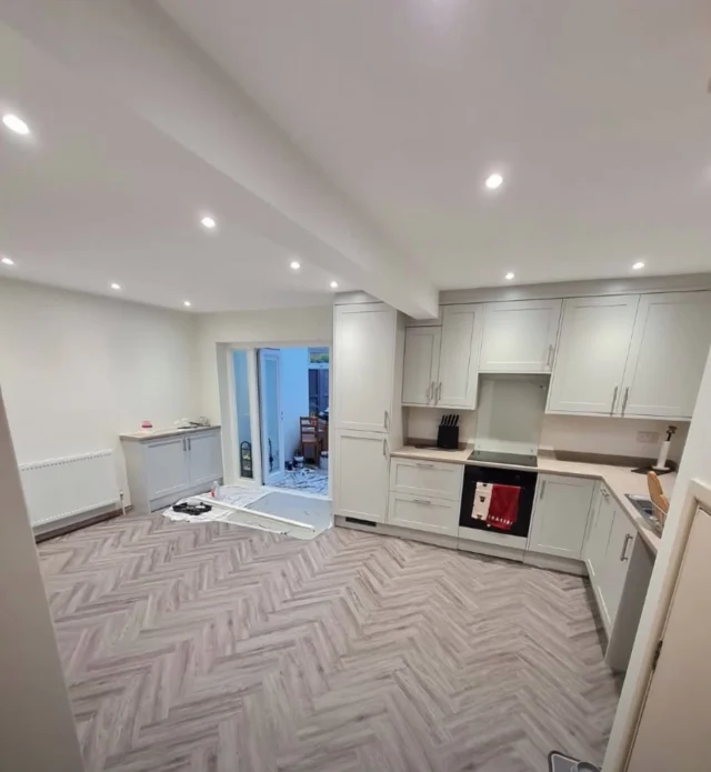 Kitchen fitted by FPJ carpentry